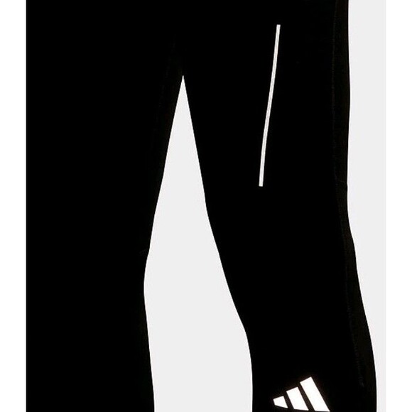 adidas Men's Own The Run Large Tights Core Black New Sealed Running Tights - Picture 5 of 6